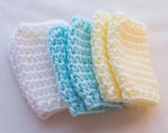 Baby Leg Warmers, Toddler Leg Warmers, Newborn Photo Prop,  Sizes - NB to Sitter