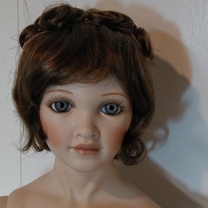 Peta doll wig, Porcelain Doll Making supplies,