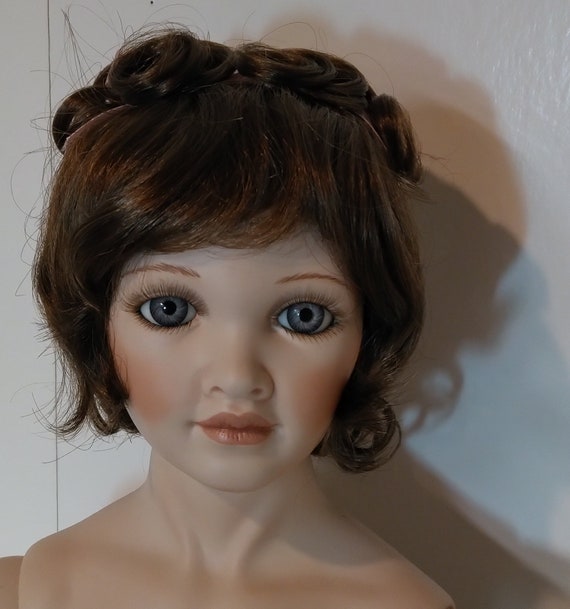 Peta doll wig, Porcelain Doll Making supplies,