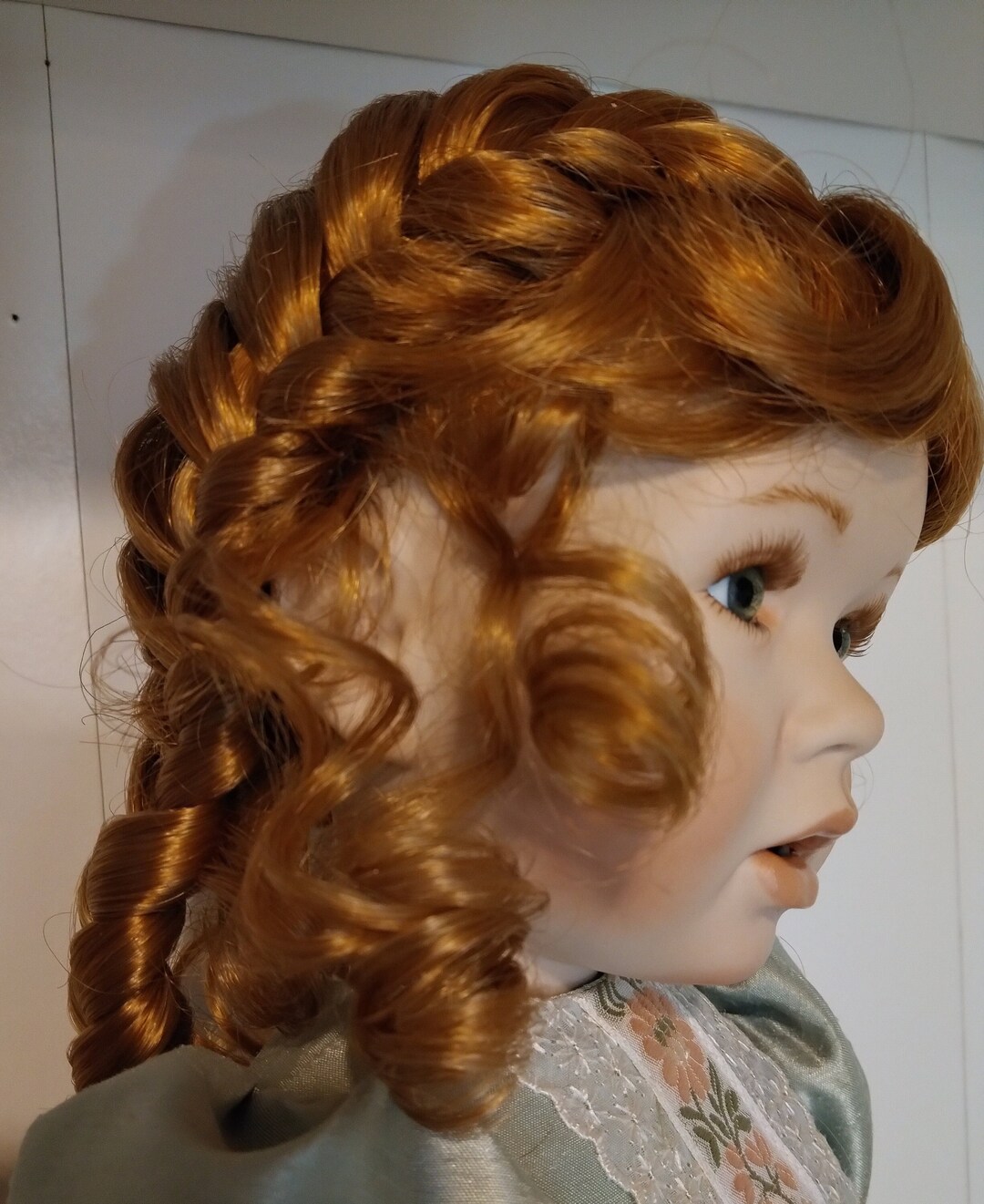 Doll Wig Porcelain Doll Making Supplies Dviolet Wig by Etsy UK
