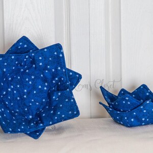 Cozy, Microwave Bowl Cozy, Hot Pad, Potholder, Ready to Ship Sizes 8&quot; or 10&quot; Choose color & print