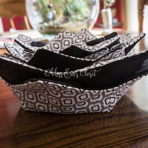 Cozy Bowl, Microwave Bowl Hot Pad, Potholder , Sizes 8&quot; 10&quot; Many colors & prints