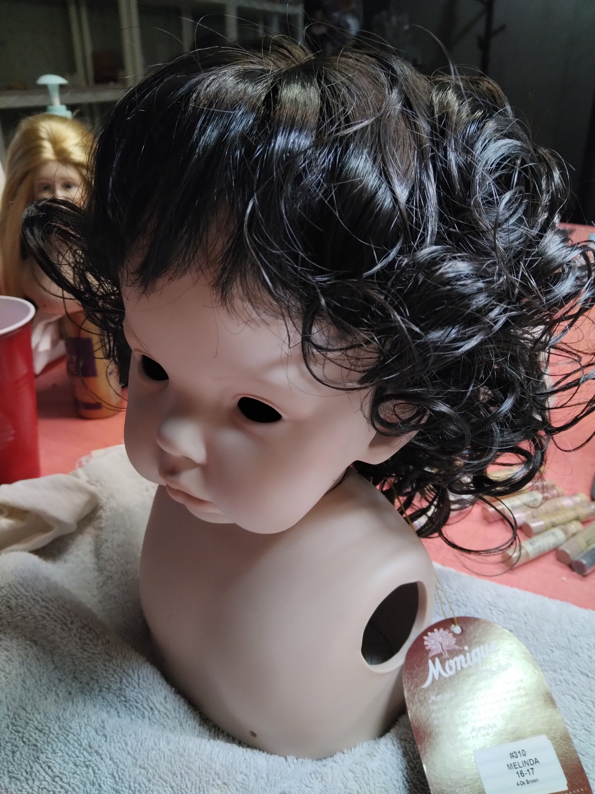 Reborn Doll Wig Etsy
