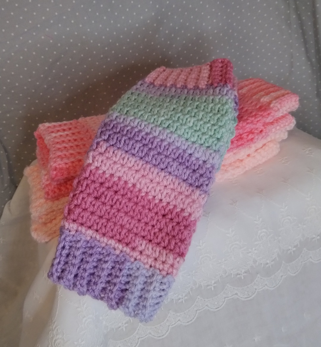 Children's Leg Warmers, Dance Leg Warmers, Little Girls Leg Warmers, Crochet Leg Warmers, Sizes