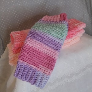 Children&#39;s Leg Warmers, Dance Leg Warmers, Little Girls Leg Warmers, Crochet Leg Warmers, Sizes 2 yr to 12 yrs