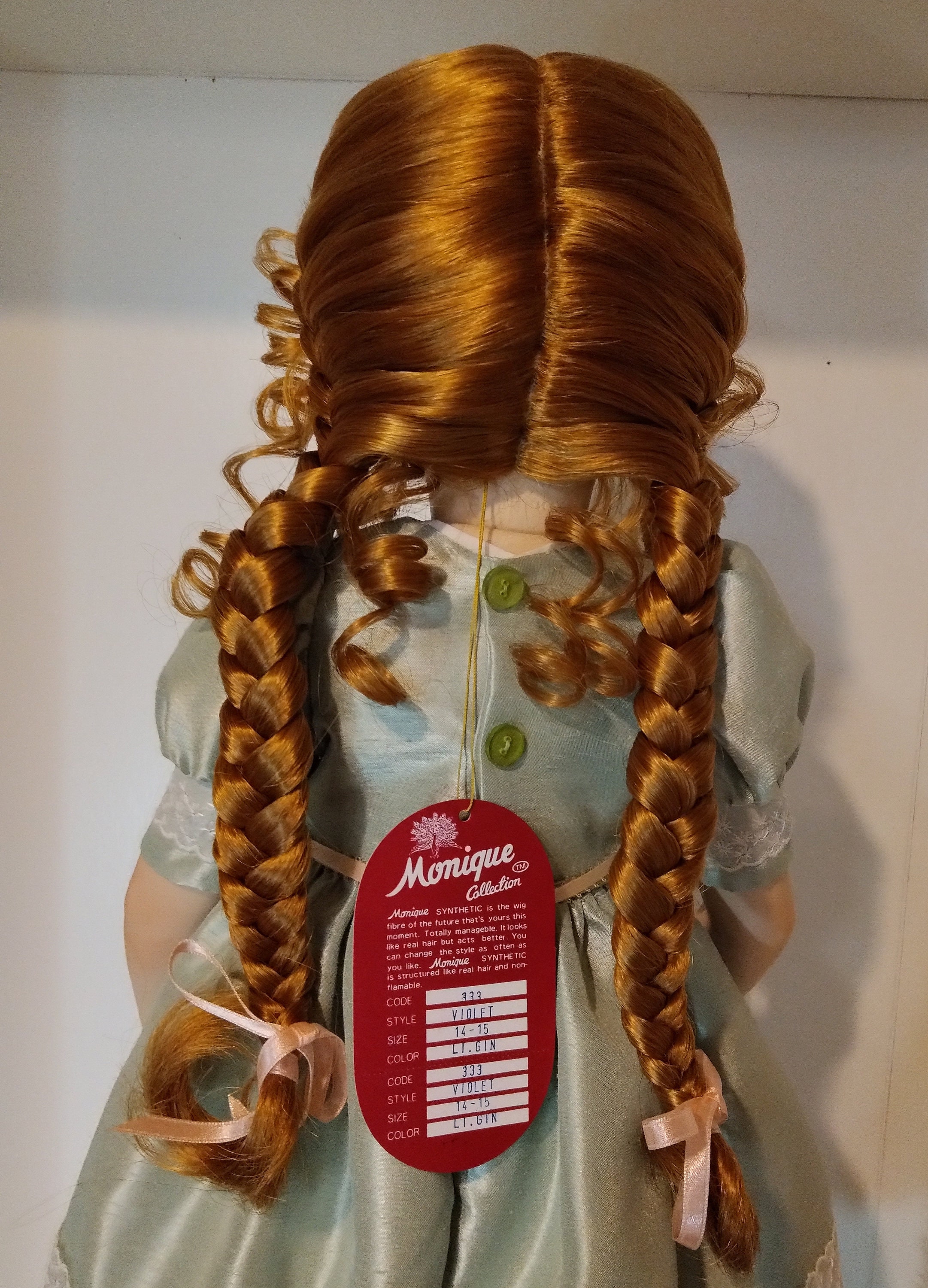 Red Long Wig For Sex Doll - Coeros