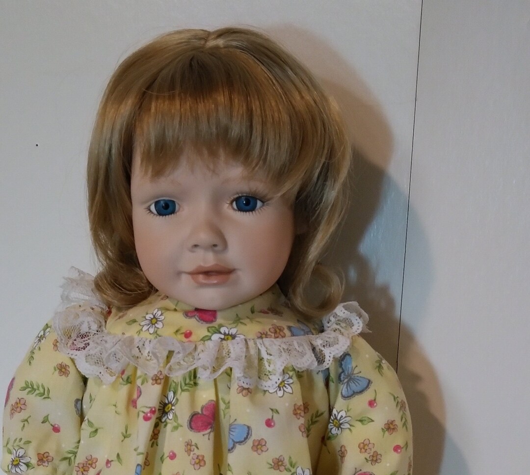 Porcelain Doll Wig, Monique Libby Doll Wig Etsy