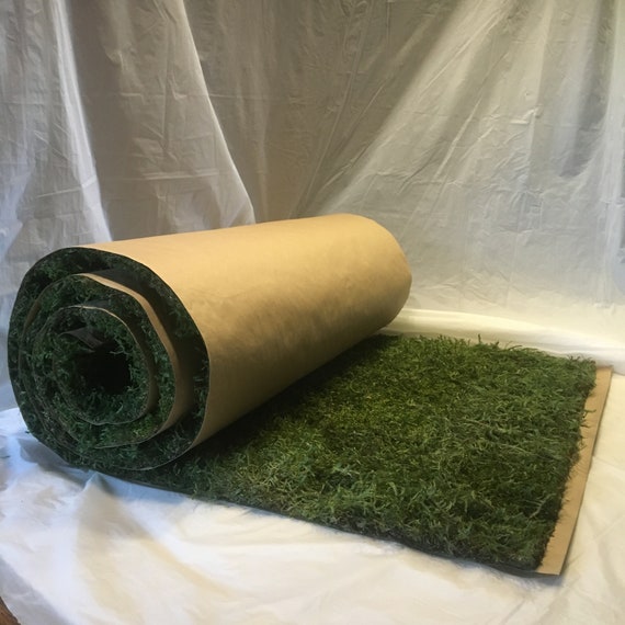 Sheet Moss Runner 3 X10 Wedding Reception Church Etsy