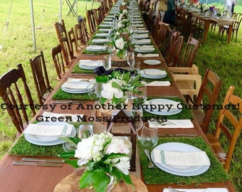 When buying Preserved Sheet Moss for Wedding Tables - What are the best  brands/websites? Looking to recreate this look! : r/Moss