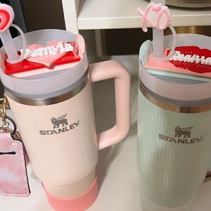 Valentine’s Day Stanley Cup Topper,20/ 30oz, 40oz, Tumbler Topper, Lid Name Tag, Valentines Day lid, Tumbler Nametag, personalized Tumbler