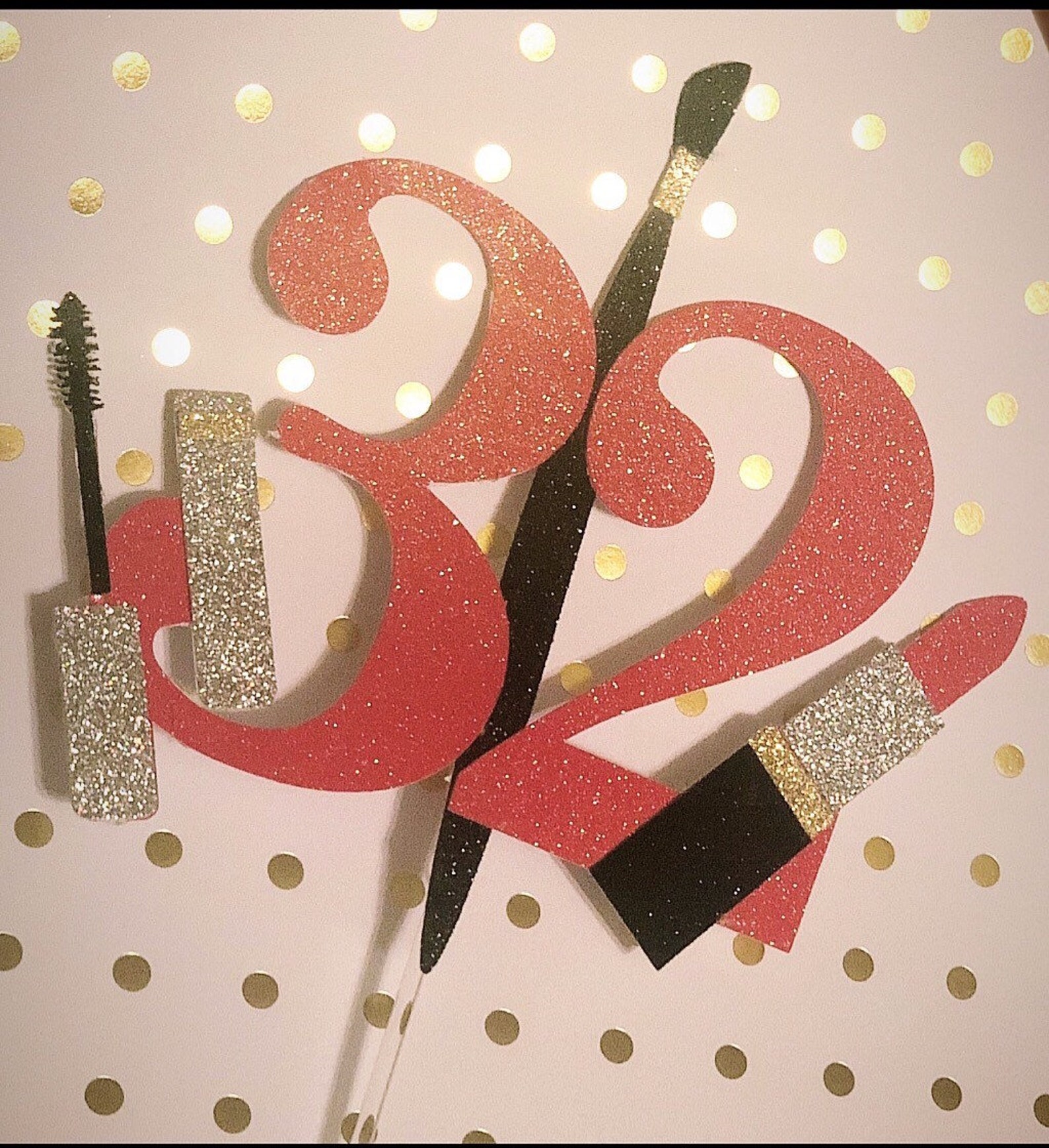 Makeup Cake Topper Makeup Artist Cake Topper MUA Cake Etsy