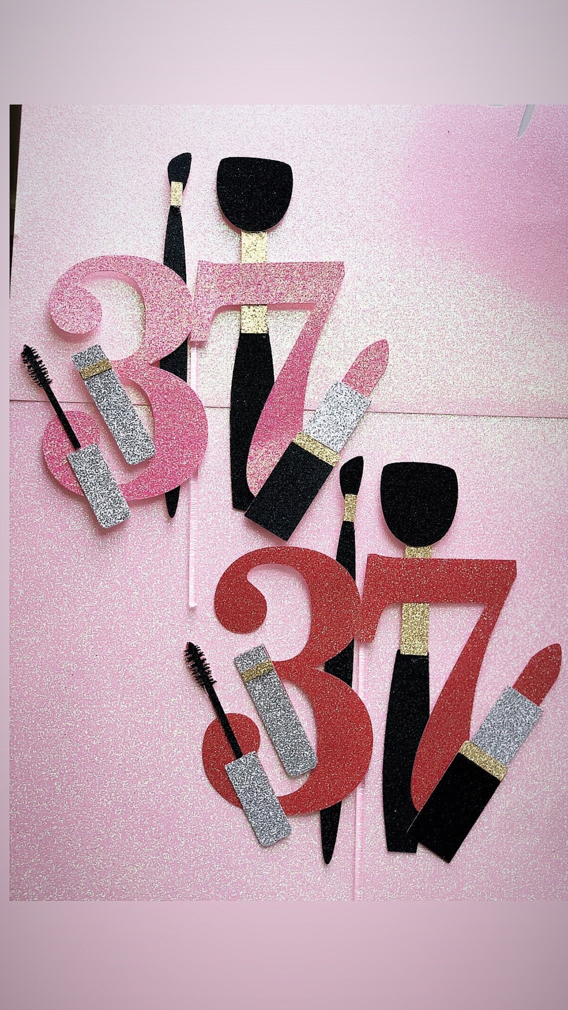 Makeup Cake Topper Makeup Artist Cake Topper MUA Cake Etsy