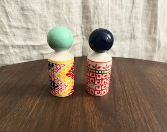 Anthropologie Hidden Atoll Tableware Salt and Pepper Shakers