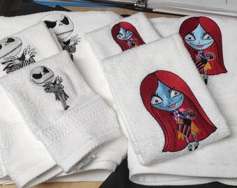 Nightmare before christmas bathroom towels sales
