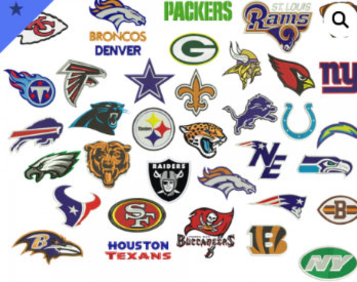 Bordados DE la NFL Toallas Toallas de baño Toallas | Etsy