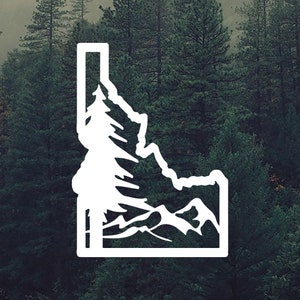 Idaho Vinyl Aufkleber Aufkleber