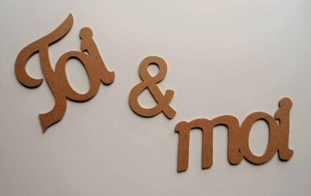 Mot Mdr à Peindre, Pour Déco