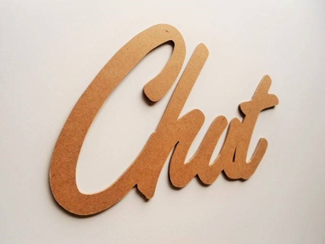 Mot Chut à Peindre, Pour Déco