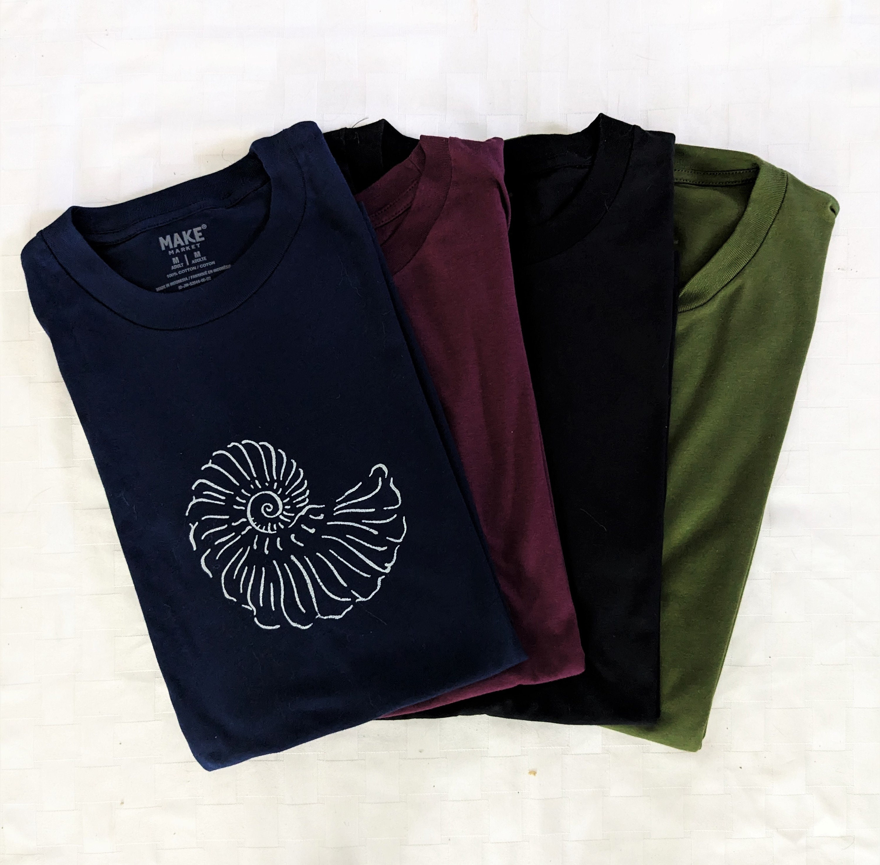 Nightwish Ammonite T-Shirt Uomo – Nero – Taglio Regular – Merch Ufficiale Eco-Friendly – Stile Rock E Metal