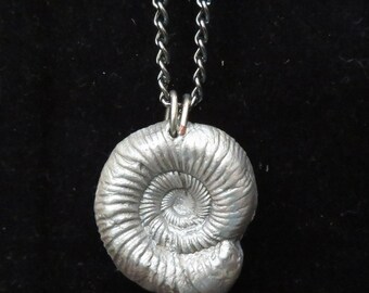 Fossil Pendant Ammonite Fossil Jewelry
