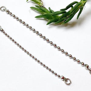 Ear chain Piercing stainless steel helix conch lobe upper lobe custom jewelry earring creole balls cartilage boho