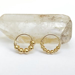 Gold plated piercing, balls, 0.6mm/22g, 0.8mm/20g, 1mm/18g, septum ring, helix, conch, tragus, nose, nostril, ear, lobe, custom made