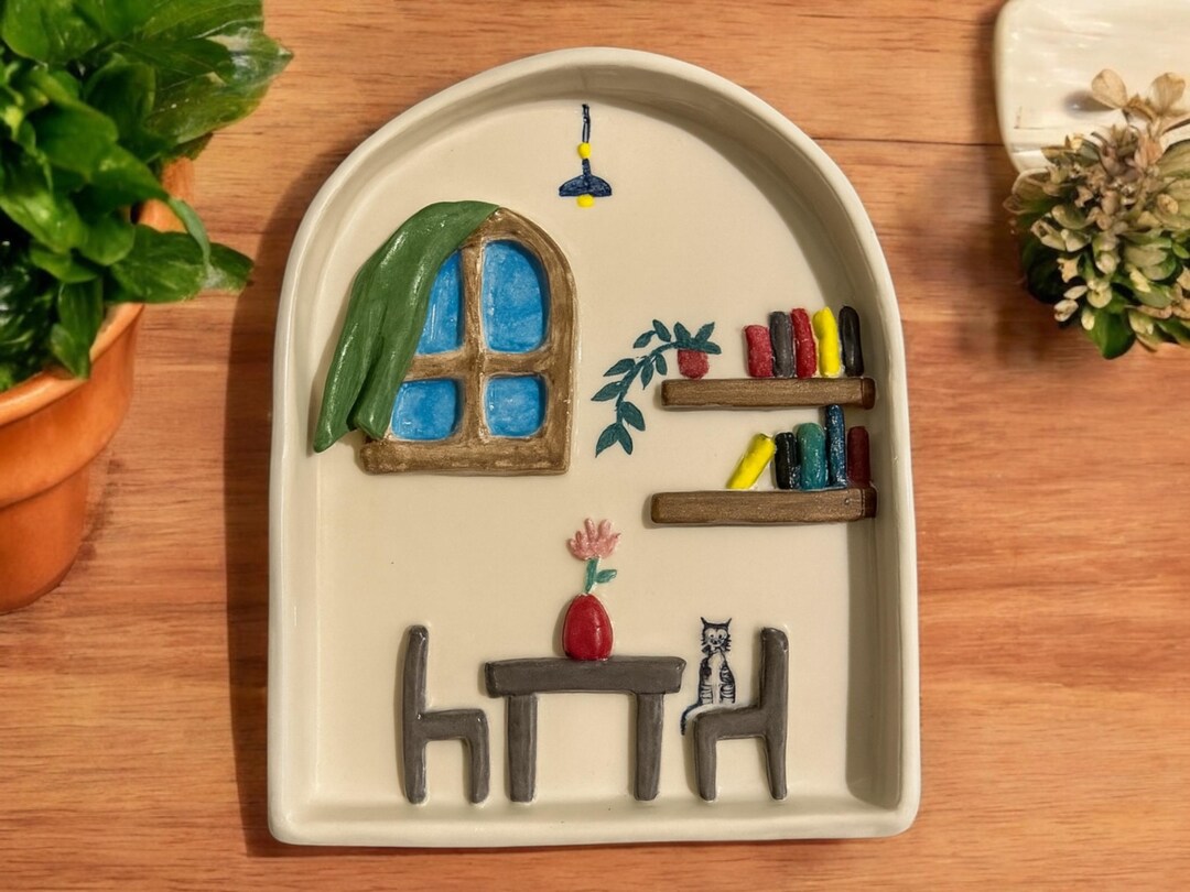 15x12 Handmade Ceramic Wall Decor – Cozy Room Design - Etsy