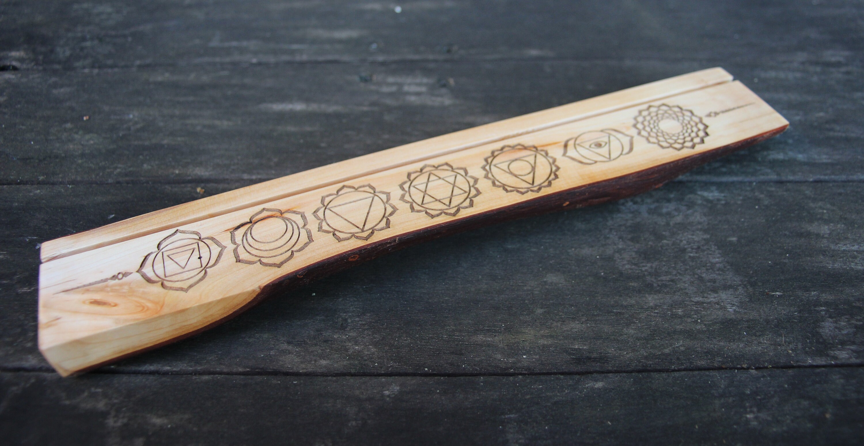 Support Pour Oracles, Porte Carte Illustrées Chakras