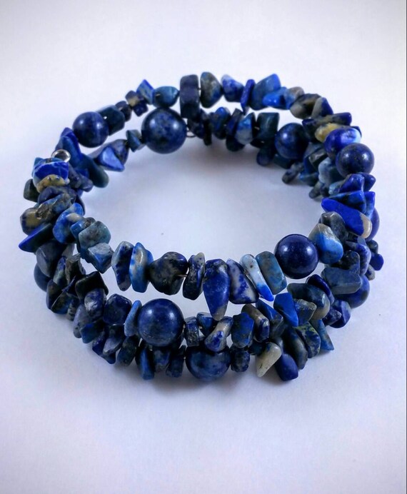 etsy lapis lazuli bracelet