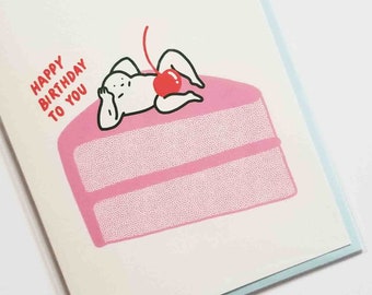 Birthday Slice Greeting Card