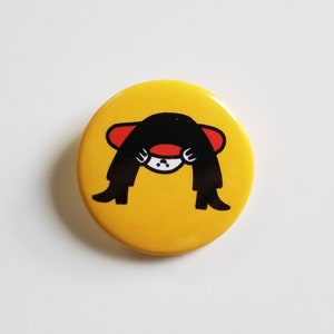 Peeper Pin-back Button