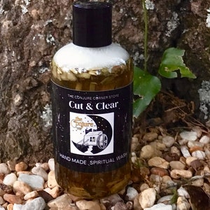 Cut and Clear Spiritual Wash, Spiritual cleansing bath removing negative energy and unhexing or crossed conditions, Floor Wash, Foot Wash