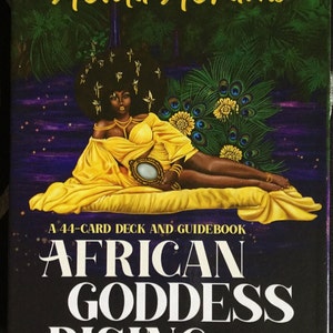 Oracolo nascente della dea africana, mazzi di tarocchi neri