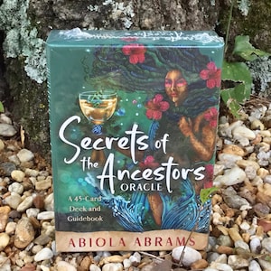 Geheimnisse der Ancestors Orakel Karten, Ancestor Orakel Deck, POV Black Orakel Karten für Geschenk für Freund oder Muttertagsgeschenk