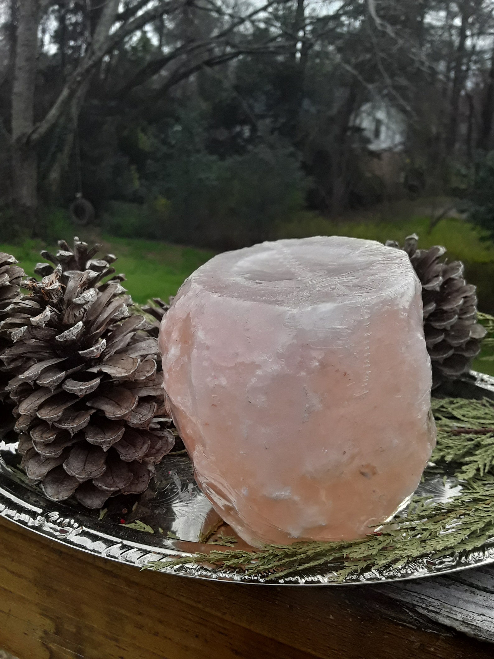 Himalayan Salt Candle holders 23 lbsHimalyan Salt Candle Etsy