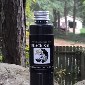 Schwarzes Salz, Schwarzes Salz für Rituale,Sal Negro, Hexensalz, Schutzsalz, Vertreibe das Böse Salz, Ritualsalz, Schwarzes Schutzsalz