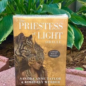 Die Priesterin des Lichts Oracle, Oracle-Kartendecks, Geschenk für Mama, Melanated-Kartendecks, Oracle-Karten zur Wahrsagerei