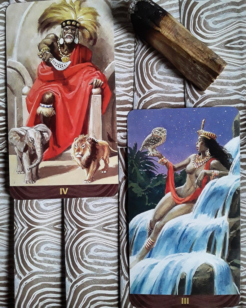 The African American Tarot Black Tarot Decks Black Tarot Etsy UK