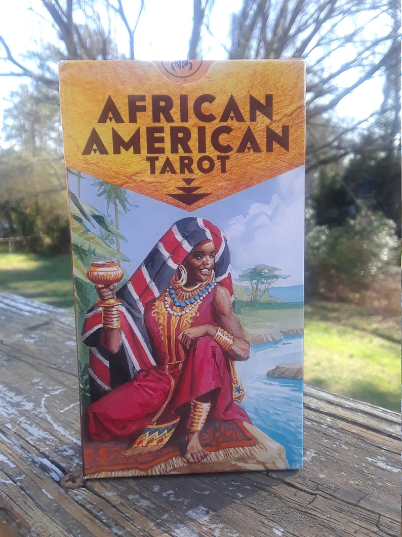 The African American Tarot Black Tarot Decks Black Tarot Etsy