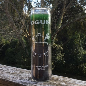 Ogun Candle, Ogun Orisha, Orisha Candles, African Spirituality,
