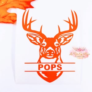 Deer Sticker Buck Decal Buck Sticker Deer Hunter Decal Hunting Decal Gifts For Him Buck Decal Outdoorsman Decal Personalized Gift