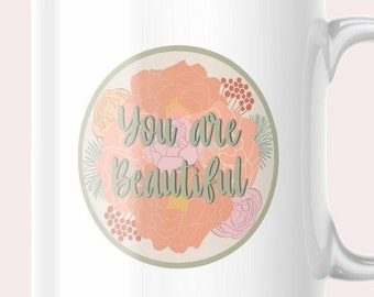 You are Beautiful , Sticker, Boho, Decal, Tumbler Decal, Home Decor