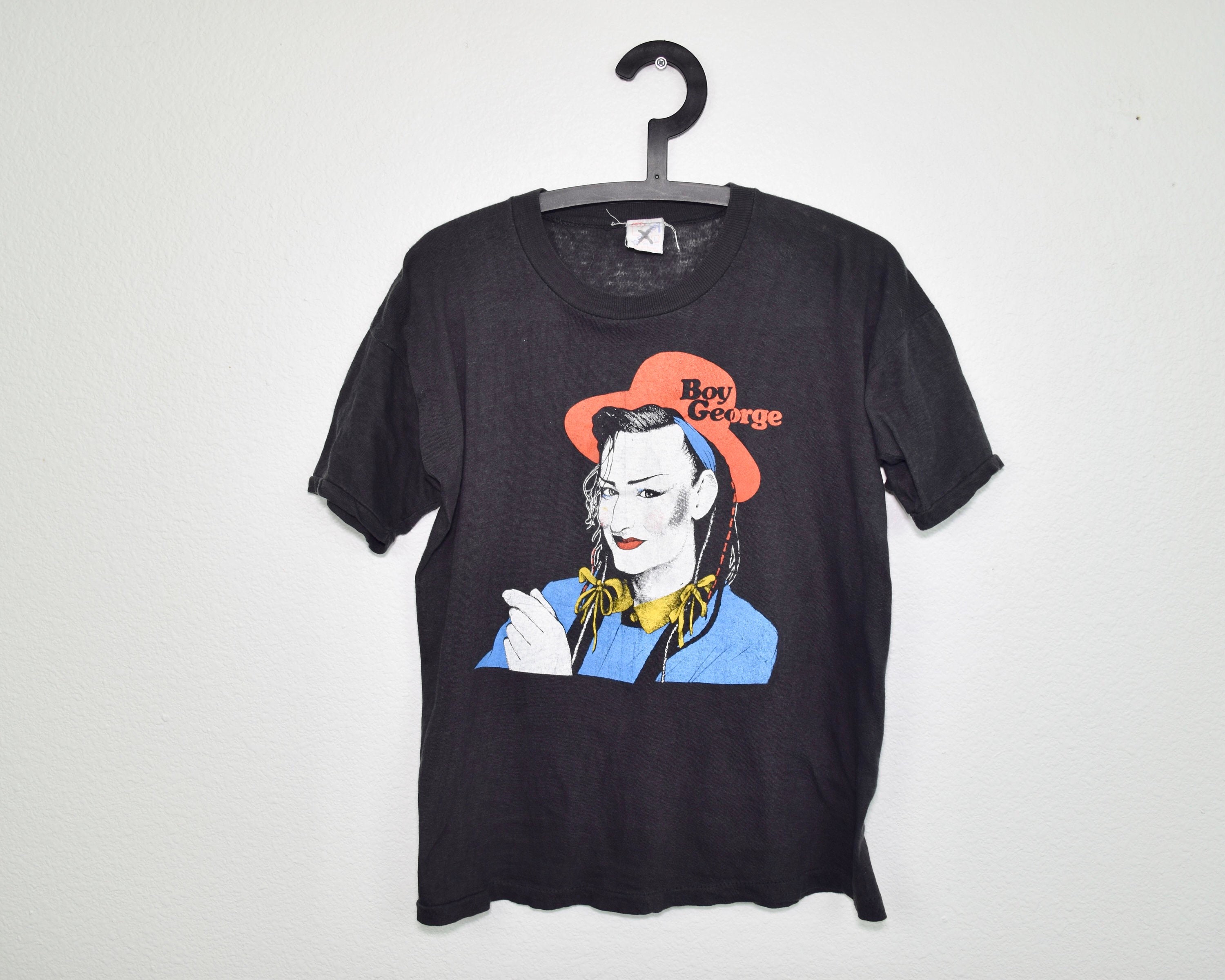 80s Rare Vintage BOY Tshirt Size Small / Culture Club Etsy