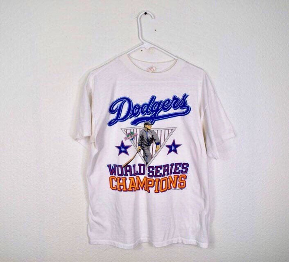 1988 Los Angeles Dodgers World Series Champions Vintage Etsy