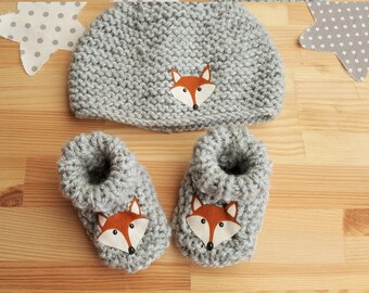 Bonnet Bebe Renard Etsy