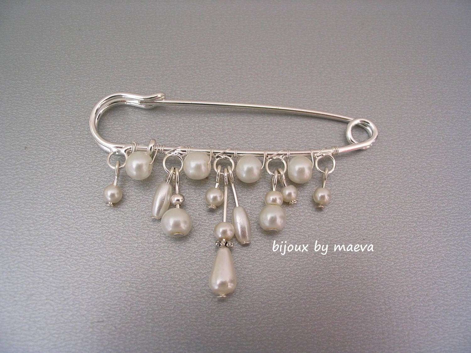 Remonte traîne ou broche pour robe de mariée avec perles Etsy