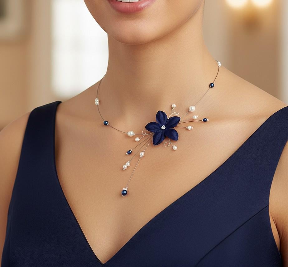 Jewelry for Navy Blue Dress - Etsy Canada