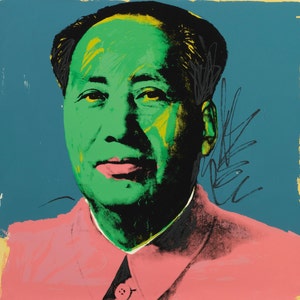 Kolekcja prac Andy&#39;ego Warhola MAO ZEDONG ArtWork