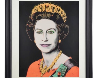 Queen Elizabeth warhol Lithograph collection