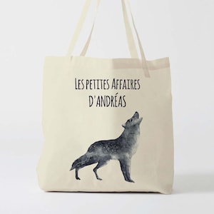 X1192Y Tote bag Personnalisé enfant, tote bag école, sac de toile cabas, sac à doudou , sac pour habits enfant, tote bag crèche, sac crèche